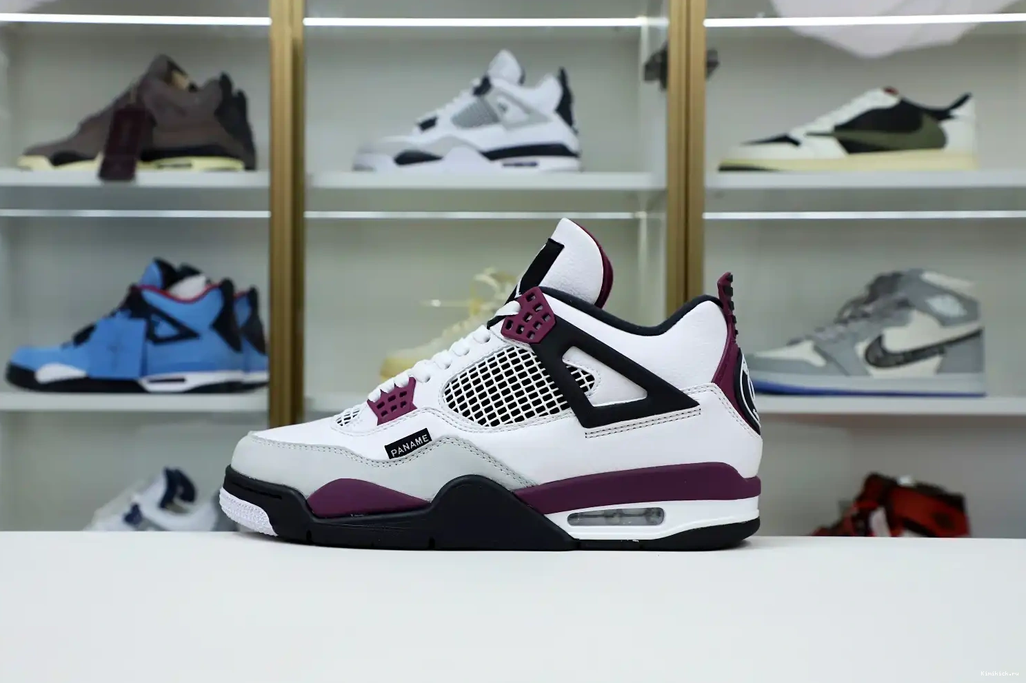 SAINT-GERMAIN JORDAN AIR PARIS Kimikick RETRO 4 'BORDEAUX' JORDAN AIR X 0531